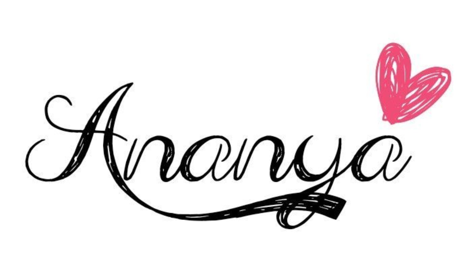Ananya name art